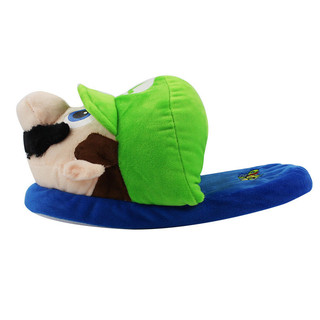 Super Mario Dép Sang Trọng Dễ Thương Chống Trơn Trượt Dép Cotton Ấm Áp Phòng Ngủ Mùa Đông