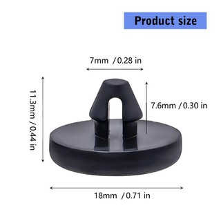 MarsET Đệm Dây Kẹp Phụ Kiện Nội Thất Ô Tô Bàn Đạp Phanh Chặn Đèn Công Tắc Nút Chặn Cho 1990-1991