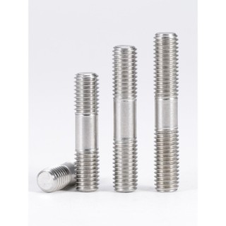 Bu lông, ốc vít, thanh vít bằng thép không gỉ 304, ren hai đầu có dây, kết nối đinh tán mở rộng M5 / M6 / M8 / M10 * L20-250mm [JYD-ZZ-Z]
