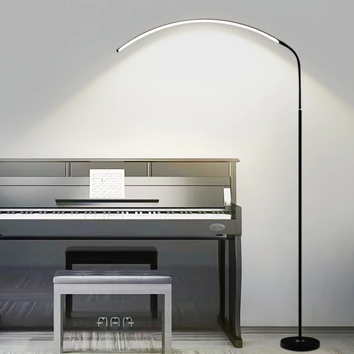 HFTN Đèn sàn phòng khách đèn học đèn phòng ngủ đèn tập piano đèn bảo vệ mắt phổ rộng đèn piano đèn bàn led Đèn đọc sách – 2