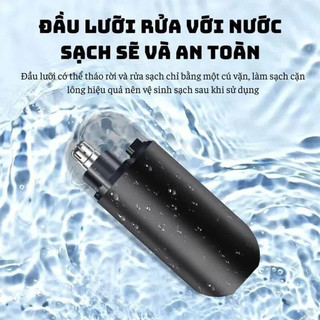 Máy cắt tỉa lông mũi điện mini chống nước, sạc pin tiện lợi, dễ sử dụn，dao cạo lông mũi，dụng cụ cắt lông mũi