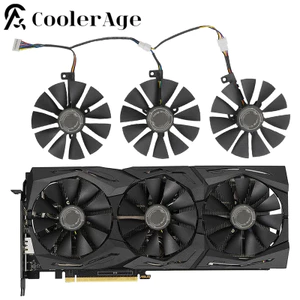 INew 87MM T129215SH FDC10U12S9-C FDC10H12S9C Quạt Card Video Cho ASUS ROG Strix GeForce RTX 2060 2060S 2070 Phiên Bản Quạt GPU *