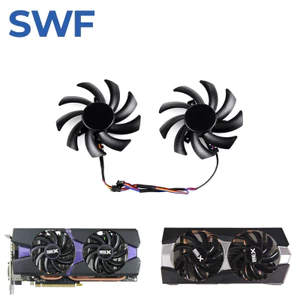 Quạt Làm Mát i-FDC10H12S9-C Cho Sapphire HD6850 HD6970 HD7770 2G HD7950 HD7970 XFX R9 270 280 X Quạt Làm Mát Đồ Họa T129215SU- *