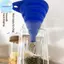 Pufangbliss BPA Free Thực Phẩm Có Thể Gập Lại Phễu Silicon Có Thể Tái Sử Dụng Linh Hoạt Cho Nhà Bếp Chất Lỏng Tự Động Chuyển Dầu Sử Dụng Hộ Gia Đình VN