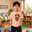 Áo thun bé trai lính cứu h họa tiết Dễ phối đồ bé từ 2-12 tuổi Mềm mịn