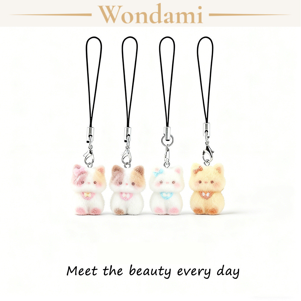 [TẶNG MÓC CÀNG CUA] Móc Khóa Hình Mèo 3D Handmade Nhựa Resin Treo Balo Túi Xách Đáng Yêu