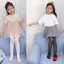 DWEL Lưới Quần Trang Phục Cung Cấp Độ Đàn Hồi Bé Gái Quà Tặng Hàng Dệt Kim Mềm