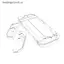 COD Crystal Protect Shellpatable Switch OLED Vỏ cứng trong suốt cho Switch Phụ kiện bảng điều khiển OLED MỚI
