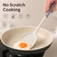 Dụng Cụ Nấu Ăn Silicon Cấp Thực Phẩm Thìa Chống Trầy Xước Ladle Skimmer Chịu Nhiệt An Toàn Cho Chảo Chống Dính Dụng Cụ Nấu Ăn Nhà Bếp Hàng Ngày