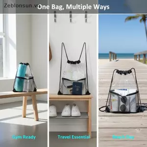 # HB # Essential Beach and Sports Gear Bapa PVC chống thấm nước với không gian lúm đồng tiền.