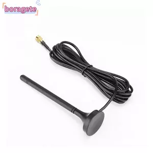Ăng-ten WiFi BORAGETE, Ăng-ten LTE / GSM / 4G LTE 600-2700 MHz, Ăng-ten ngoài trời SMA Male RG174 có thể tháo rời chuyên nghiệp