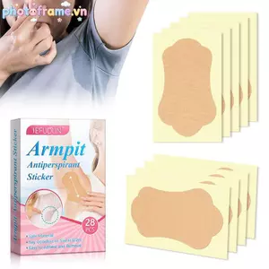 Photoframe 28 Cái / hộp Phụ Nữ Nách Mồ Hôi Nách Mùa Hè Dùng Một Lần Thấm Hút Chống Mồ Hôi Khử Mùi Miếng Dán Chống Mồ Hôi Stiers VN