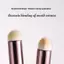 VFZ Soft Fluffy Concealer Brush Withfort Grip Cho Da Nhạy Cảm Trang Điểm Hàng Ngày Người Mới Bắt Đầu Nghệ Sĩ Louislifecool