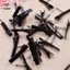 10 Chiếc Kẹp Tóc Kim Loại Hướng Dẫn Sử Dụng DIY Màu Vàng Du Felt Doll HairClip Spring Clip Dubill Clip Mũ Phụ Kiện Tóc Barrette [Mina]