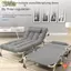 Giường gấp NOTE1, Recliner gấp đa chức năng có thể điều chỉnh, Phòng chờ ngủ gia đình bền bỉ Văn phòng tại nhà ngoài trời