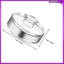 2 Chiếc Nhà Bếp Dễ Dàng Cầm Lên Men Trọng Lượng Nắp Cho Lọ Miệng Rộng 7.00X7.00X3.00CM Trong Suốt