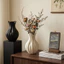 Bình gốm tối giản hiện đại Wabi Sabi Retro Trang trí cao cấp Phòng khách sắp xếp hoa Bàn ăn Tàu trang trí Bắc Âu
