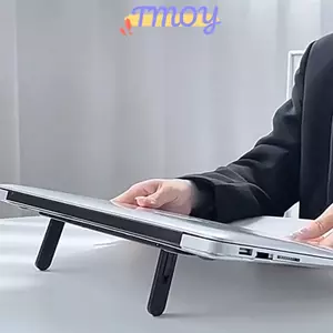 TMOY Ergonomic Laptop Riser Stand Di Động Notebook Cooler Braet Có Thể Điều Chỉnh Chiều Cao Cho Văn Phòng Tại Nhà Sử Dụng TMOY