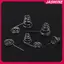 JASMINE 5 Chiếc AAA Pin NIel Dây Lò Xo Pin AA Cuộn Dây Âm Và Tích Cực Lò Xo Tấm Tiếp Xúc DIY Phụ Kiện JASMINE