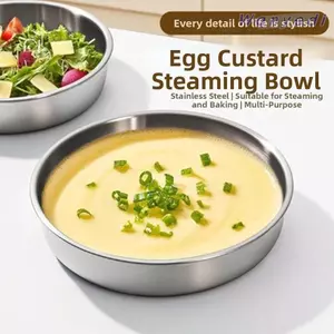 Bát Trứng WANYEDI Có Nắp, Có Nắp Bát Trứng Hấp 20cm, Bát Canh Chống Dính Chống Rơi Bảo Quản Thực Phẩm