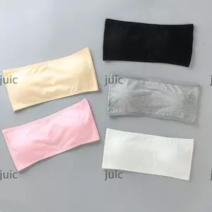 Áo ngực phát triển bé gái JUIC, Áo Vest thoáng khí Áo ngực không dây Cotton cho trẻ em, có khóa Quần lót thông thường Áo ống trẻ em cho bé gái Học sinh
