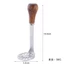 Tay cầm bằng gỗ bằng thép không gỉ Máy ép gấu cấp thực phẩm Máy nghiền Dụng cụ tiện dụng Bấm khoai tây nghiền Gia đình Nướng bánh cho bé Máy nghiền 0SK4