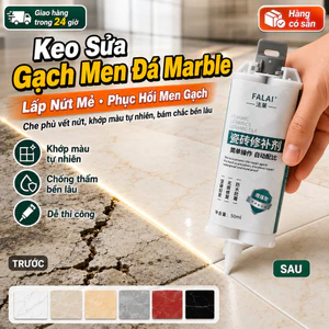 🔥Giá sốc🔥Keo sửa gạch men đá marble | Kem vá nền gạch sứ lấp lỗ nứt mẻ | Keo phục hồi men gạch sàn đá cẩm thạch