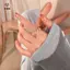 Nhẫn Bướm Hợp Kim Lấp Lánh Sang Trọng Hàn Quốc Dành Cho Nữ Trang Sức Thời Trang Cá Tính Điều Chỉnh Mở Trang Sức Tiệc Cưới [Mina]