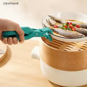Ziyulinyuk Hoạt Hình Silicon Mitts Kẹp Chống bỏng Lò Nướng Chịu Nhiệt Khay Nồi Bát Đĩa Nhà Bếp BBQ Giá Đỡ Mitts Clip VN