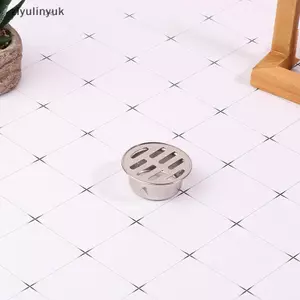 Ziyulinyuk Thoát Nước Sàn 50 / 70 / 110 / 150MM Thép Không Gỉ Ban Công Thoát Nước Mái Tròn Sàn Thoát Nước Nắp Mưa Thoát Nước Sàn VN