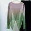 Milyfashion Kích Thước Lớn Gradient Màu Nhìn Xuyên Qua Gạc Chống Nắng Mùa Hè Phong Cách Mới Tất Cả Trận Đấu Mỏng Hơn Nhìn Dài Tay T