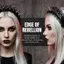 AqToCna Gothic Punk Cho Bé Gái Ren Đinh Tán Băng Đô Quấn Tóc Trang Phục Hóa Trang Độc Đáo Phụ Kiện Đảng Đạo Cụ Nữ Quà Tặng AqToCna