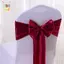 Khăn choàng Satin đầy màu sắc Đám cưới nơ ghế chất lượng cao cho vỏ bọc ghế Sash Tiệc sinh nhật Khách sạn Show Trang trí Bán buôn ELWW