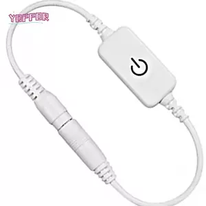 Bộ điều chỉnh độ sáng LED Mini YOFFOR, Công tắc cảm ứng 4A bằng nhựa, 12 ‐ 24V