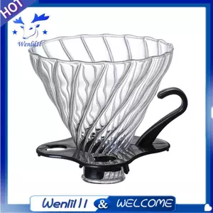 Rót trên Cà Phê Nhỏ Giọt Lọc Cà Phê Cho 1-4 Cốc Máy Pha Cà Phê Có Thể Tái Sử Dụng Kính Chịu Nhiệt Cà Phê Nón