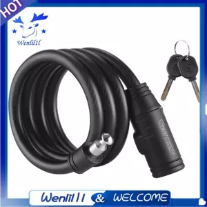 Khóa xe đạp có chìa khóa Khóa cáp an ninh có chìa khóa Cáp khóa xe đạp Cáp an ninh chống trộm cho xe đạp Xe điện Khóa cáp cho xe đạp Xe tay ga