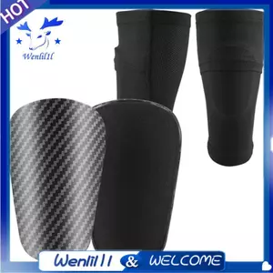 1 Cặp Bóng Đá Shin Pad Chống Mài Mòn Chống Sốc Bảo Vệ Chân Di Động Bóng Đá Huấn Luyện Chân Ban Với Tất