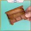 POWER 1 Bộ 1 / 12 Nhà Búp Bê Bằng Gỗ Retro Tủ Trưng Bày Với Mô Hình Sofa Nội Thất Mini Thực Tế Cho Cảnh Phòng Khách.