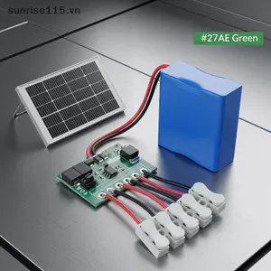 Mô-đun điều khiển đèn đường năng lượng mặt trời SRVN DC 6 45V Điều khiển từ xa để quản lý ánh sáng sân Plaza.