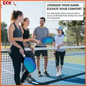ECK Pileball Paddle Silicone Undergrip Handle Soft Padel Grip Cover thấm mồ hôi chống trượt cho người lớn và trẻ em Thực hành thể thao HOT