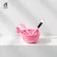 Bộ trộn mặt nạ DIY 4 chiếc Bát silicon cấp thực phẩm Bàn chải thìa Sti dành cho những người yêu thích chăm sóc da Mới