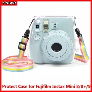 YRBWD Storage Professional Chống Trầy Xước Rainbow Dây Bảo Vệ Cho Fujifilm Instax Mini 8 / 8 + / 9