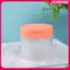 JASMINE Bảo Quản Lọ Có Kẹp Trang Điểm Tròn Cotton Bảo Quản Chai Làm Sạch Bông Miếng Dán Sắp Xếp Phòng Tắm Nhựa Trong Suốt JASMINE