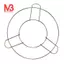 Giá hấp tròn bằng thép không gỉ Nấu ăn nhà bếp Đường kính 6 Inch