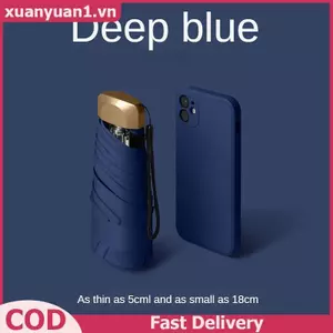Ô chống nắng Mini XUAN, Ô nhà thơ nhỏ, Ô gấp, Nhẹ, Ô thơ nhỏ gọn VN