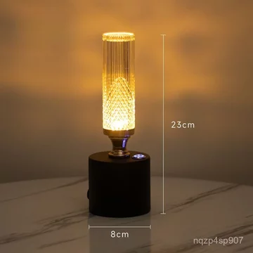 Đèn bàn quầy bar sạc điện LED Đèn bàn quầy bar, đèn để bàn, đèn ngủ, đèn bàn quầy bar nhà hàng sáng tạo, đèn tạo không k