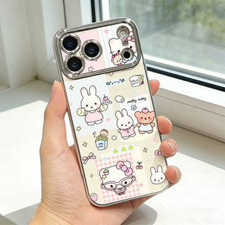 Ốp Lưng IPhone 13 15 11 17 16 12 14 ProMax  Tranh dán dễ thương ngọt ngào 7 8Plus XR X XS Max