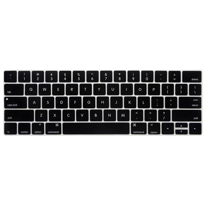 Bảo Vệ Bàn Phím Cho 2017 2018 MacBook Pro Với Thanh Cảm Ứng A1706 A1989 A1707 A1990 keyboard protector 2019 MacBookPro 13 A2159 Vỏ Bàn Phím Chống Thấm Nước Bảo Vệ Da