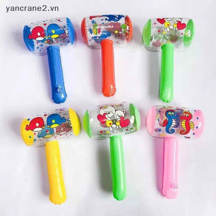 [yancrane] Búa bơm hơi có chuông Air Hammer Đồ chơi trẻ em Đồ chơi trẻ em Đồ dùng dự tiệc Đồ chơi bơm hơi Đồ chơi bể bơi Đồ chơi trẻ em (vn)