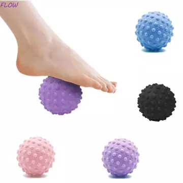 Bóng massage tập Yoga FLOW, Bóng massage thể dục điểm đầy màu sắc, Thư giãn cơ lồi Point Bóng massage hình sầu riêng cầm tay cho bàn chân / vai / cổ